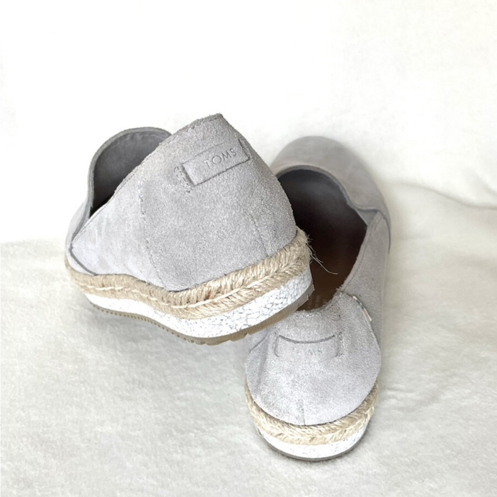 TOMS Soft Gray Women's Espadrilles